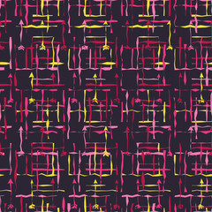Ethnic boho seamless pattern. Print. Repeating background. Cloth design, wallpaper.