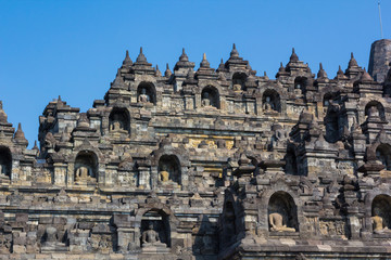 Fototapeta premium Borobudur Temple, Yogyakarta, Java, Indonesia.