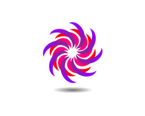 Flower Concept Logo Icon Template