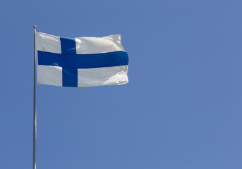 Finlands flagga
