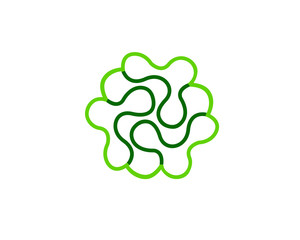 Abstract Brain Logo