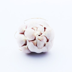 Garlic isolated on white background