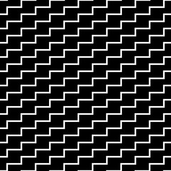 Vector modern abstract geometry pattern. black and white seamless geometric background . subtle pillow and bed sheet design. creative art deco. hipster fashion print