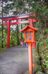 Hakone Shrine entrance gate, Japan