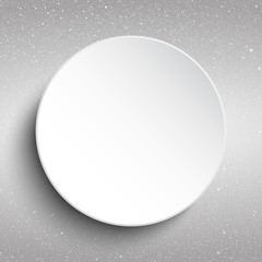 Vector frame on a background of snow. Eps 10.