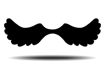 Wing icon vector