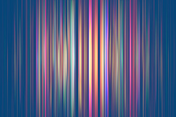 Colourful light streaks