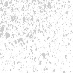 Grainy grunge abstract texture on white background. Vector splat