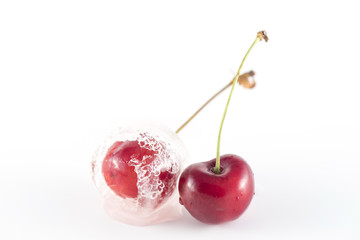 Frozen cherries