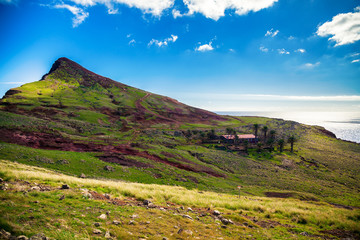 hill at the Ponta de Sao Lourenco