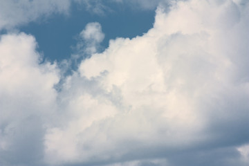 Clouds in the sky