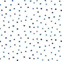 Polka dots pattern in vector