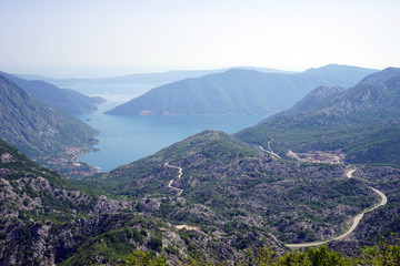 Fototapeta na wymiar Near Kotor bay