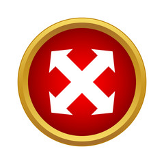 Fullscreen icon, simple style