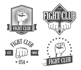 Fight club emblems