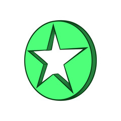 Star Icon, hand drawn style