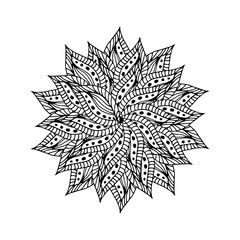 Zentangle mandala