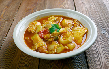 Spiced haddock chowder