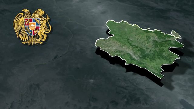 Lori with Coat of arms animation map
Administrative divisions of Armenia