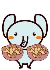 エスカルゴと動物シリーズ