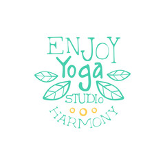 Enjoy Harmony Hand Drawn Promotion Sign