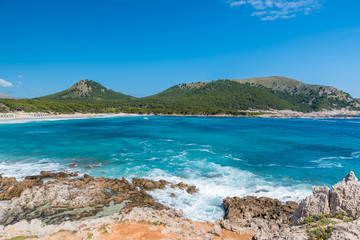 Cala Agulla on Mallorca, Spain