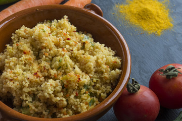 Cuscus with vegetables