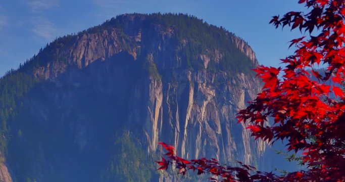 4K The Chief Mountain, Squamish British Columbia, Canada