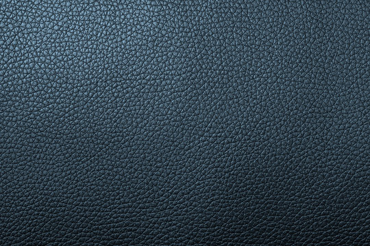 Drak blue leather texture. Drak blue leather bag. Drak blue leather background for design with copy space for text or image.