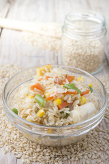 rice with vegetables