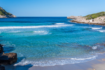 Cala Agulla on Mallorca, Spain