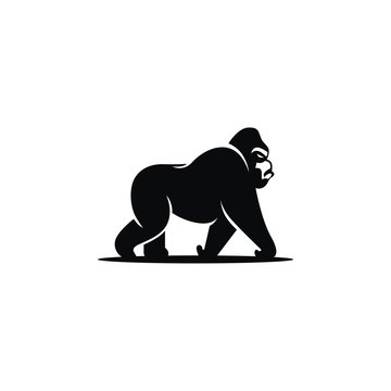 Gorilla Logo Vector