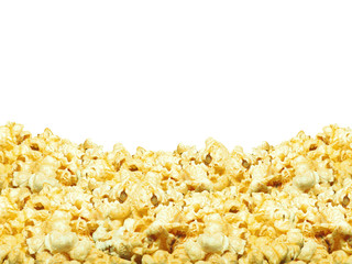 Popcorn texture background