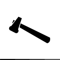 hammer icon Illustration design