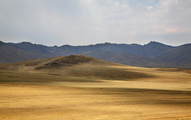 Landscape near Tsonjin Boldog. Mongolia