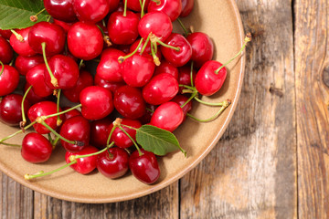 fresh cherries