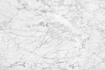 White marble texture background pattern with high resolution.