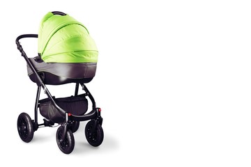 Baby buggy.