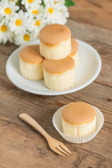 Chiffon cup cake.