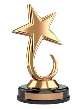 Golden star cup award