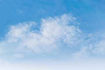 blue sky with cloud