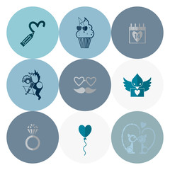 Happy Valentines Day Icons