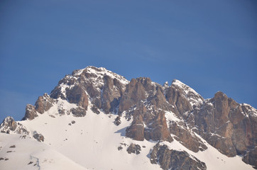 Pic ouest du Galibier (Hautes-Alpes)