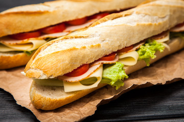 Panini grilled sandwich