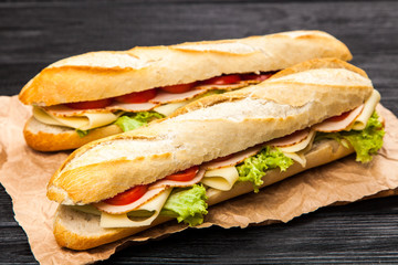 Panini grilled sandwich