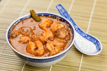 Asian shrimp soup