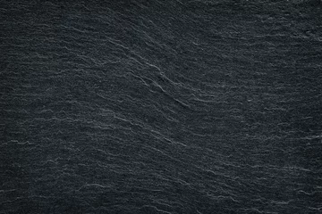 Papier Peint photo Pierres black slate stone background or texture