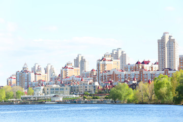 Fototapeta premium Beautiful view on the city
