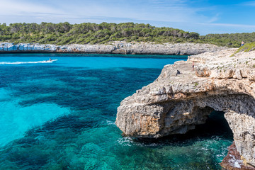 Cala Mondrago - beautiful coast of Mallorca