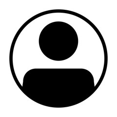 User Icon - Man, Profile, Businessman, Manager, Customer, Client User Icon in Glyph Vector illustration.